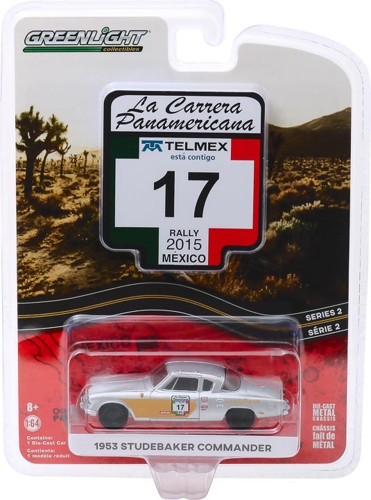 1:64 La Carrera Panamericana Series 2 - #17 1953 Studebaker Commander 13260-A