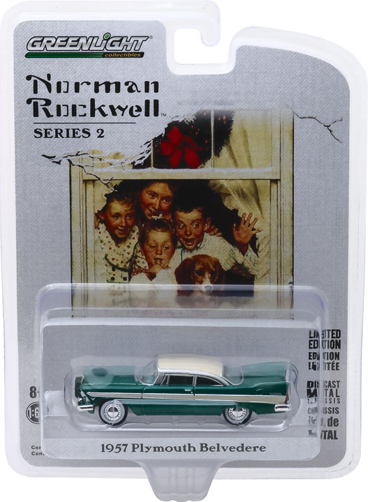 54020-D | 1:64 Norman Rockwell Series 2 - 1957 Plymouth Belvedere