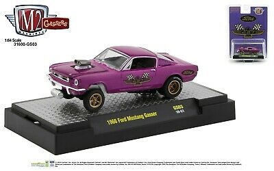 M2 Machines Hobby Exclusive 1966 Ford Mustang Gasser GS03 1:64 Scale 