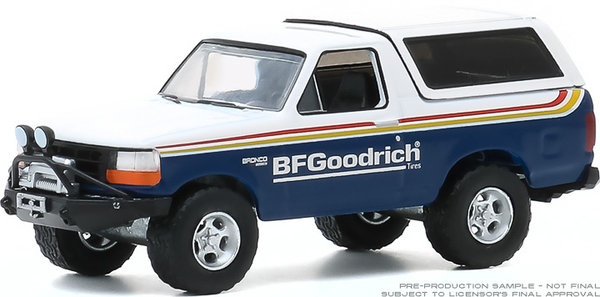 35170-E 1:64 All-Terrain Series 10 - 1992 Ford Bronco with Off–Road Parts - BFGoodrich Tires