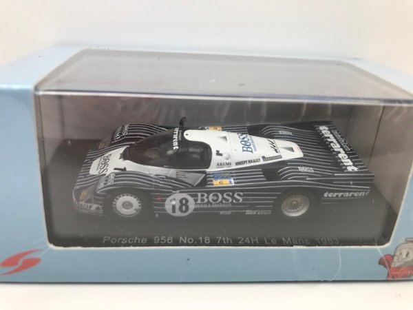 Y180 Spark 1:64 Porsche 956 #18 24h Le Mans 1983 Boss