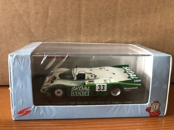 Y178 Porsche 956 #33 3rd 24h Le Mans 1984 Spark 1:64