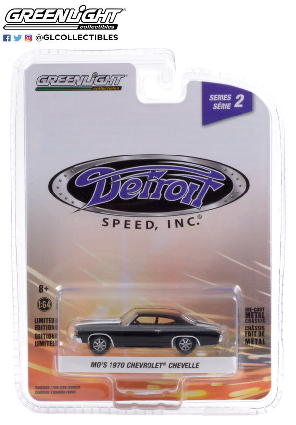 39070-D | 1:64 Detroit Speed, Inc. Series 2 - Mo’s 1970 Chevrolet Chevell