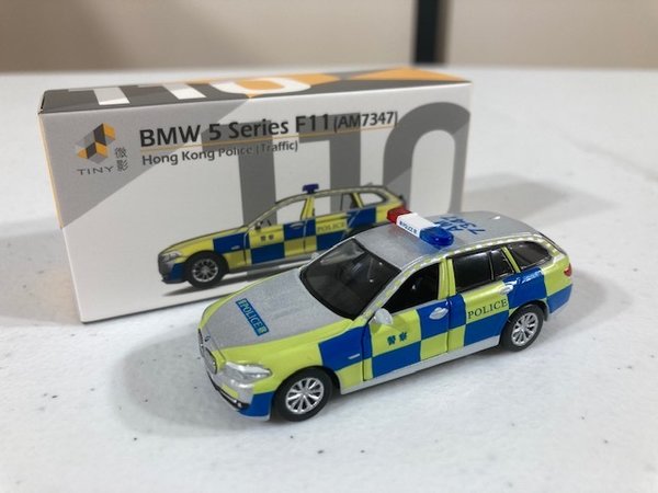 Tiny ATC64248 #110 BMW 5 Series F11 Hong Kong Police, 1/64