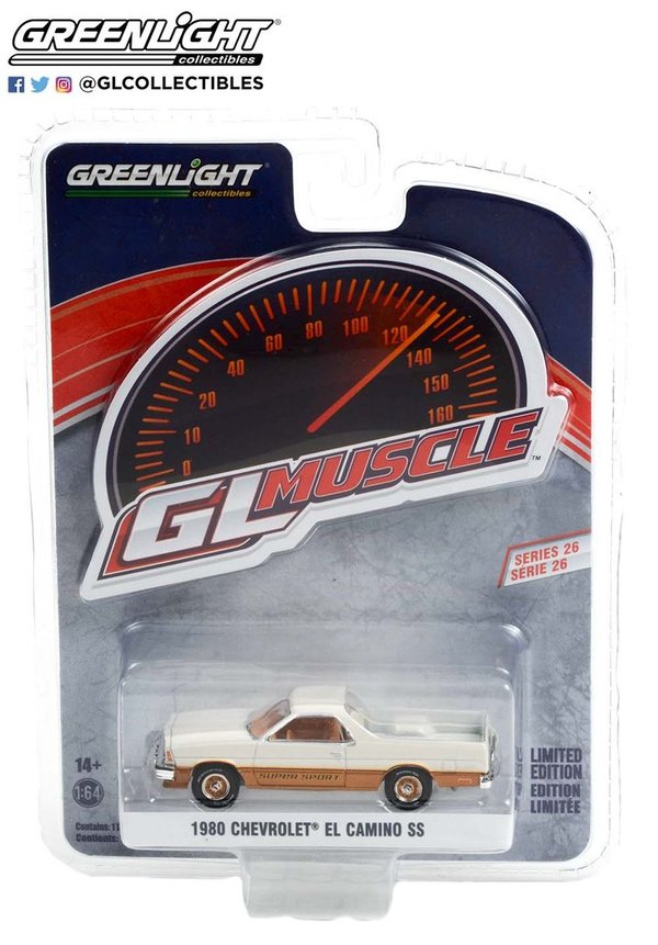 13310-C | 1:64 GreenLight Muscle Series 26 - 1980 Chevrolet El Camino SSd