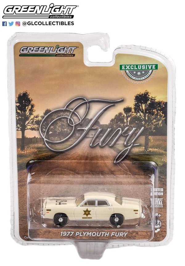 30316 | 1:64 1977 Plymouth Fury - Riverton Sheriff #34 Hobby Exclusive