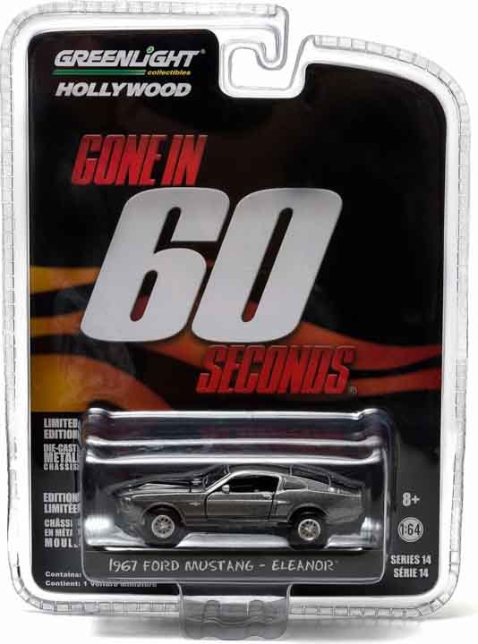 Greenlight 44742 | 1:64 Gone in Sixty Seconds (2000) - 1967 Custom Ford Mustang “Eleanor”