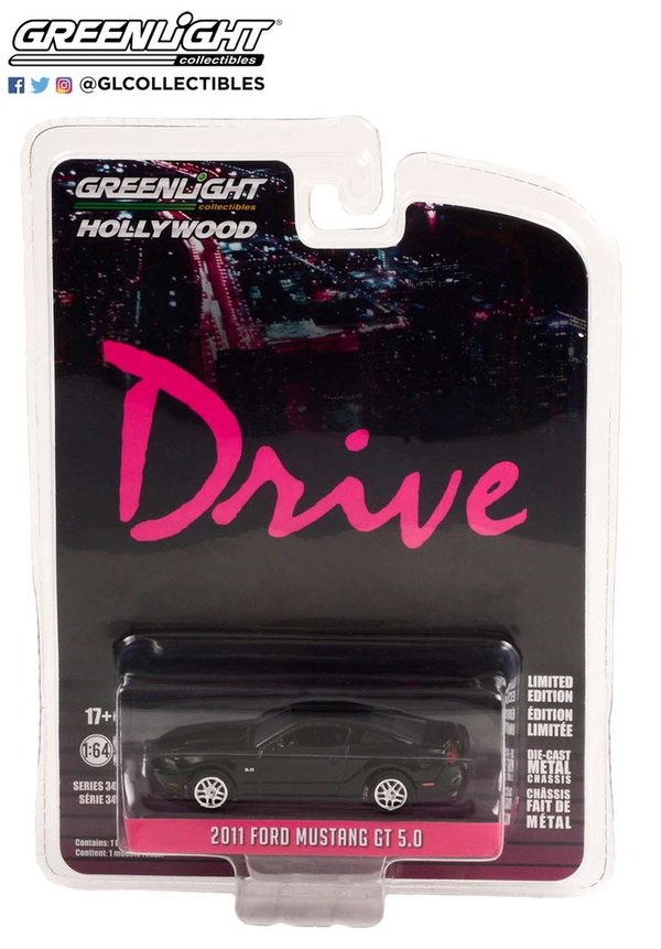 Greenlight 44940-F | 1:64 Hollywood Series 34 - Drive (2011) - 2011 Ford Mustang GT 5.0