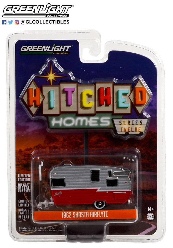 34120-F | 1:64 Hitched Homes Series 12 - Shasta Airflyte