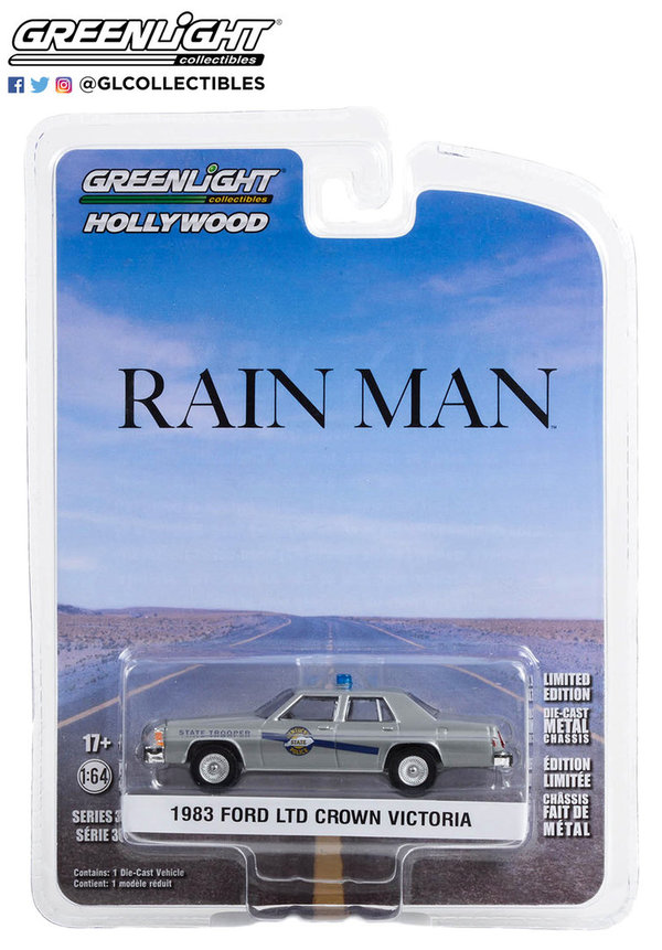 44960-D | 1:64 Hollywood Series 36 - Rain Man 1983 Ford LTD Crown Victoria - Kentucky State Police
