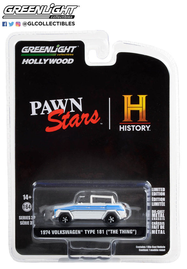 44970-C | 1:64 Hollywood Series 37 - Pawn Stars 1974 Volkswagen Thing (Type 181)