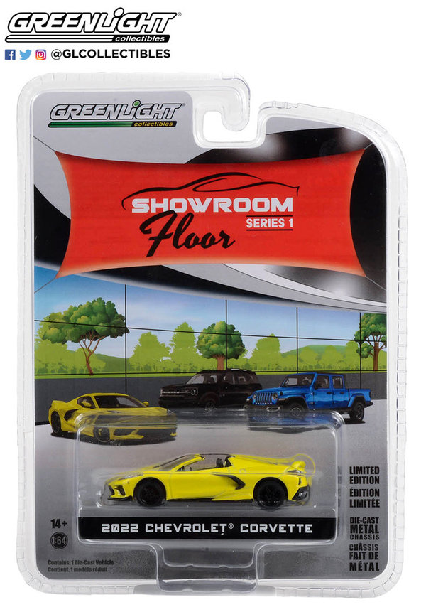 68010-A | 1:64 Showroom Floor Series 1 - 2022 Chevrolet Corvette C8