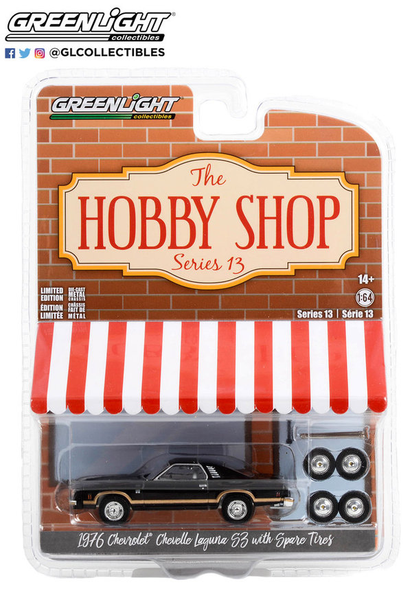 97130-B | 1:64 The Hobby Shop Series 13 - 1976 Chevrolet Chevelle Laguna S3 Spare Tires