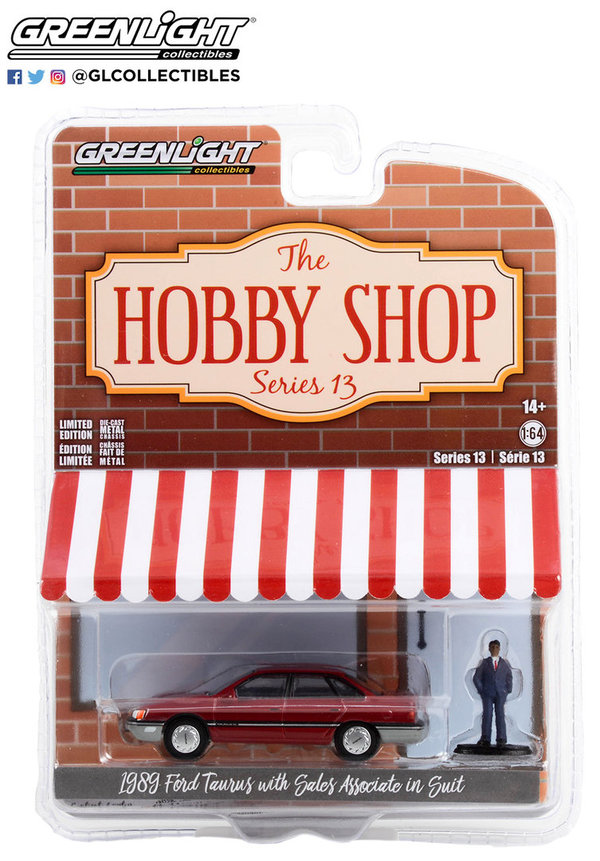 97130-D | 1:64 The Hobby Shop Series 13 - 1989 Ford Taurus Sales Man