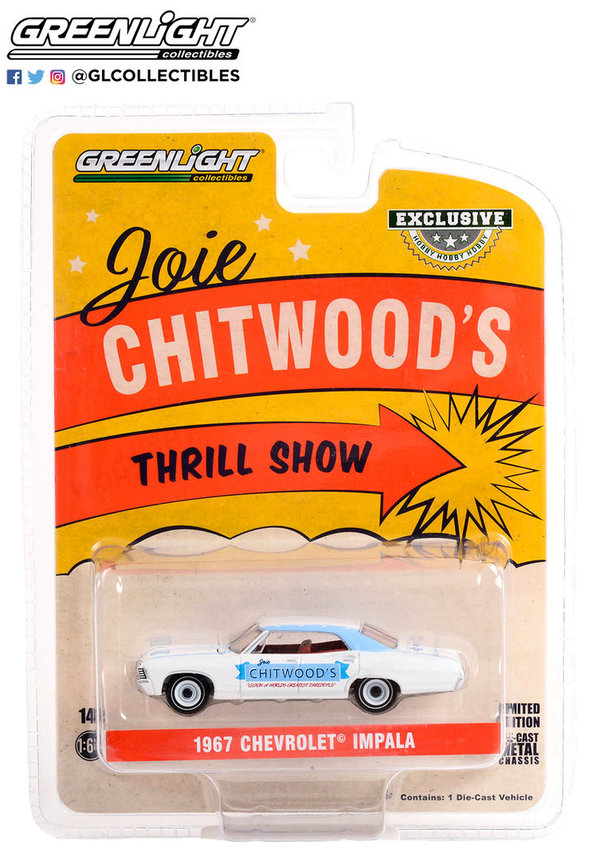 30359 | 1:64 1967 Chevrolet Impala Sport Sedan - Joie Chitwood’s Hobby Exclusive