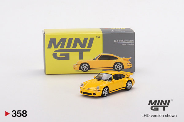 MGT00358-L RUF CTR Anniversary Blossom Yellow 1/64 MiniGT