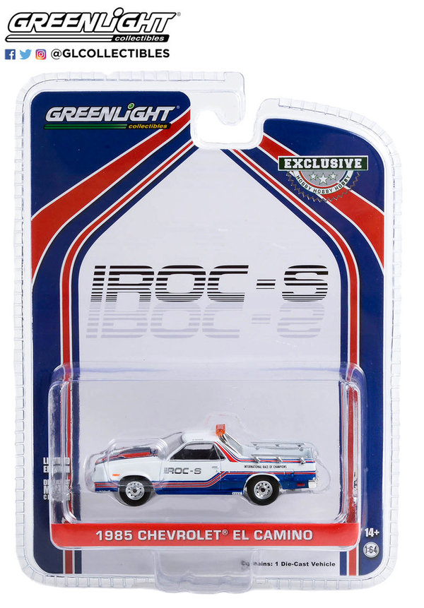 30312 | 1:64 1985 Chevrolet El Camino SS Pace Car IROC-S #001 (Hobby Exclusive)