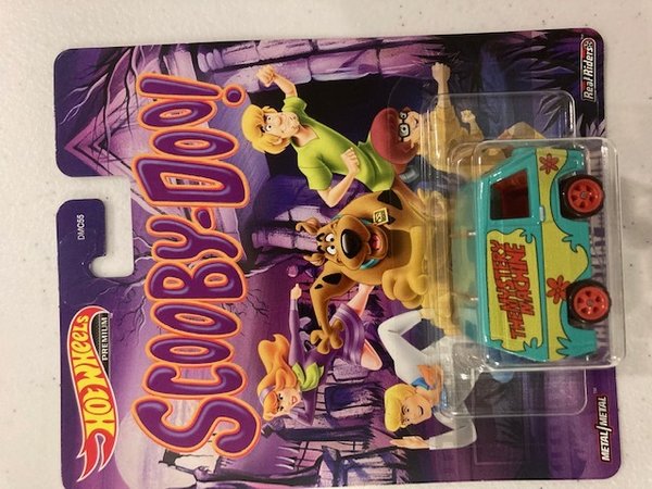 HOT WHEELS 1/64 Scooby Doo Mystery Machine Real Riders GRJ46